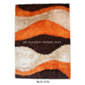 Poliéster Viscose &amp; Silk Shaggy Mix Carpet